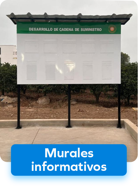 Murales informativos