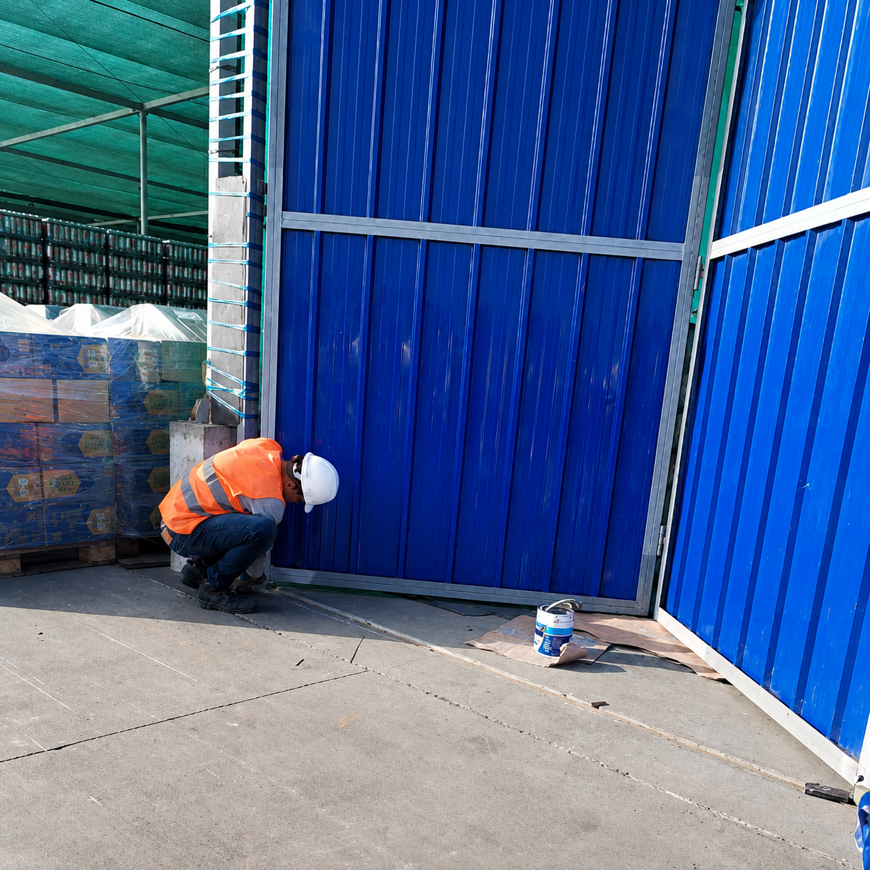 Instalación de bisagras